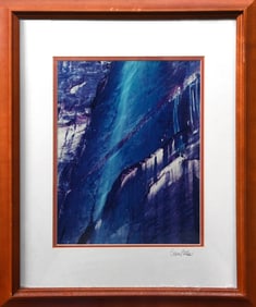 Blue Abstract Photo  - Sam Pathi, Photograph