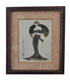 Carmen D - Unknown Artist, Mixed Media