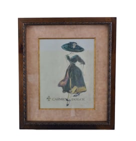 Carmen D - Unknown Artist, Mixed Media