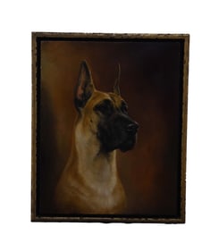 Regal Gaze - Unknown Artist, Oil on Canvas