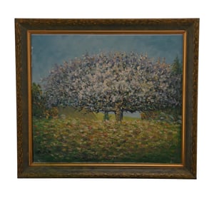 Blossom in the Meadow - H. Fox, Oil on Canvas