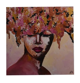 Inner Bloom - Lily Movahedi, Acrylic on Canvas