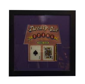 Twenty-One: Game Over - Unknown artist, Mixed Media