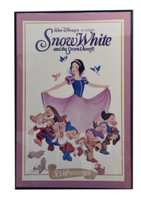 Walt Disney's Snow White and the Seven Dwarfs - Unknown artist, Poster