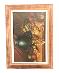 Still Life with Grapes and Urn - Peter Ruta, Oil on Canvas