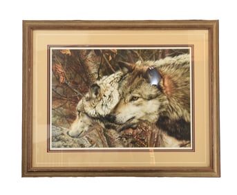 Companions in the Wild - Carl Brenders, Lithograph