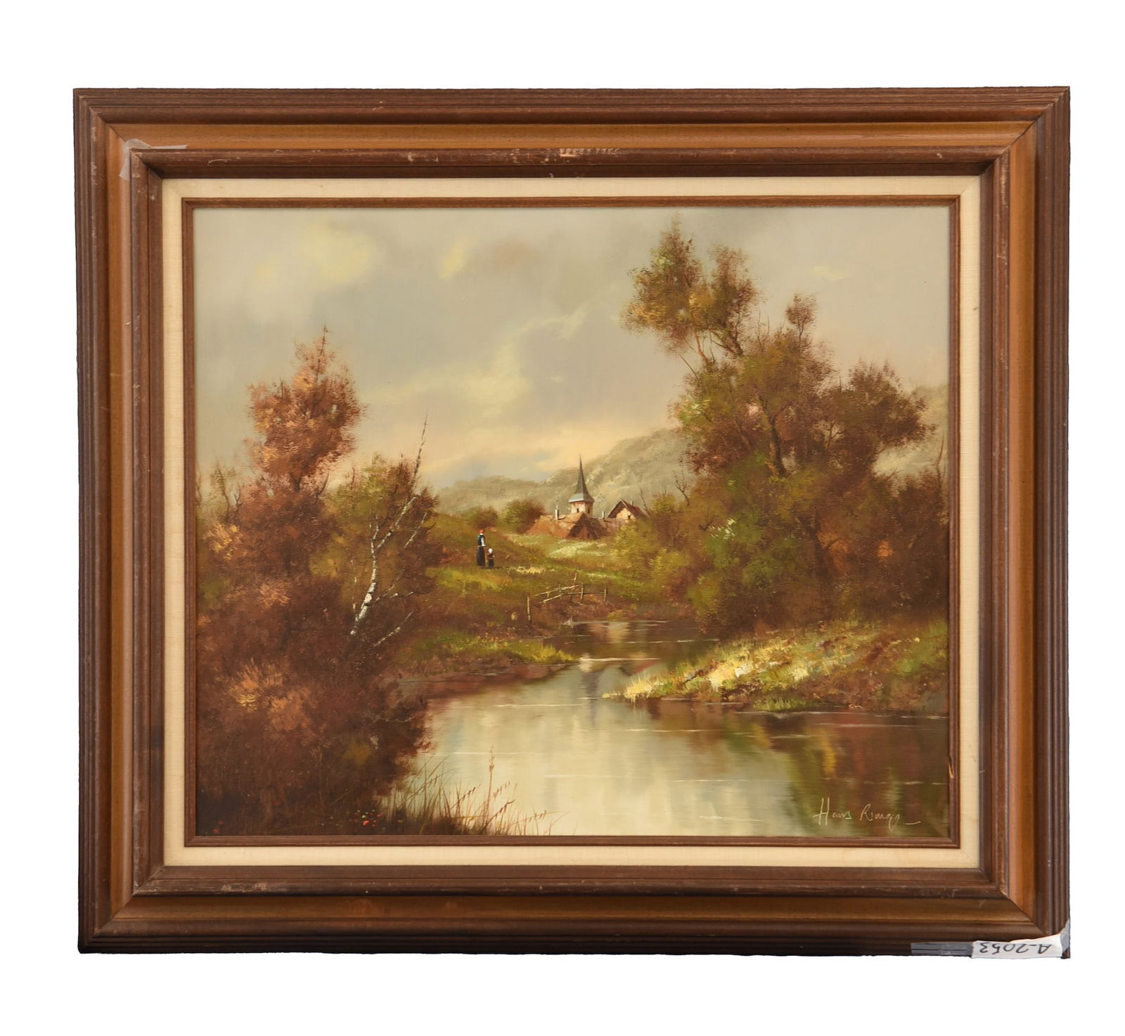 Landscape - Hans Runge, Oil on Canvas (1 of 1)