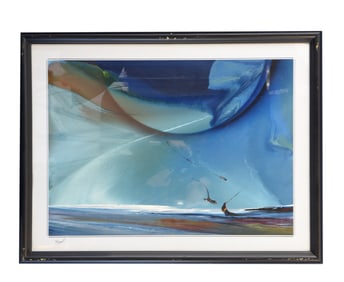 Coastal Drift - Memarian, Oil on Paper