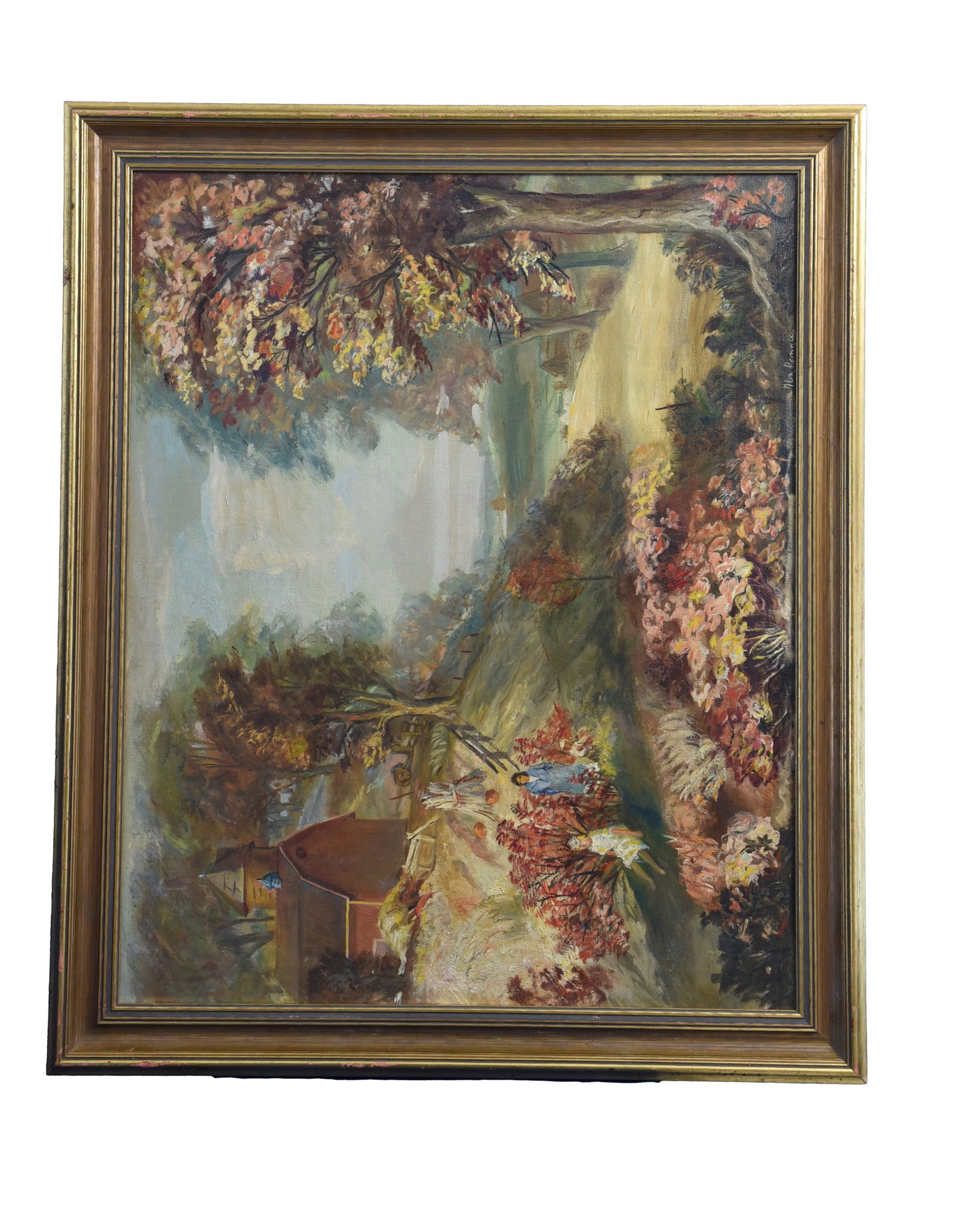 Glen Allison Ranney, Road Through a Fall Landscape - Oil on Canvas (1 of 1)