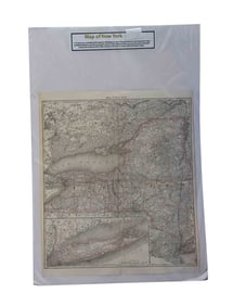 Map of New York State - G.W. Gray & Son, Map