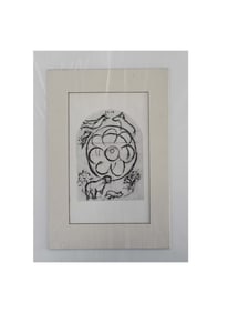 Chagall-Style Composition with Animals - Unknown artist, Lithograph