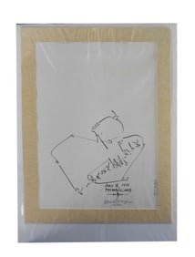 Abstract Drawing, Mendocino - David Sheskin, Ink on paper