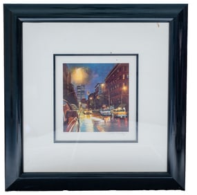 Prince Street - Ken Keeley, Silkscreen Print