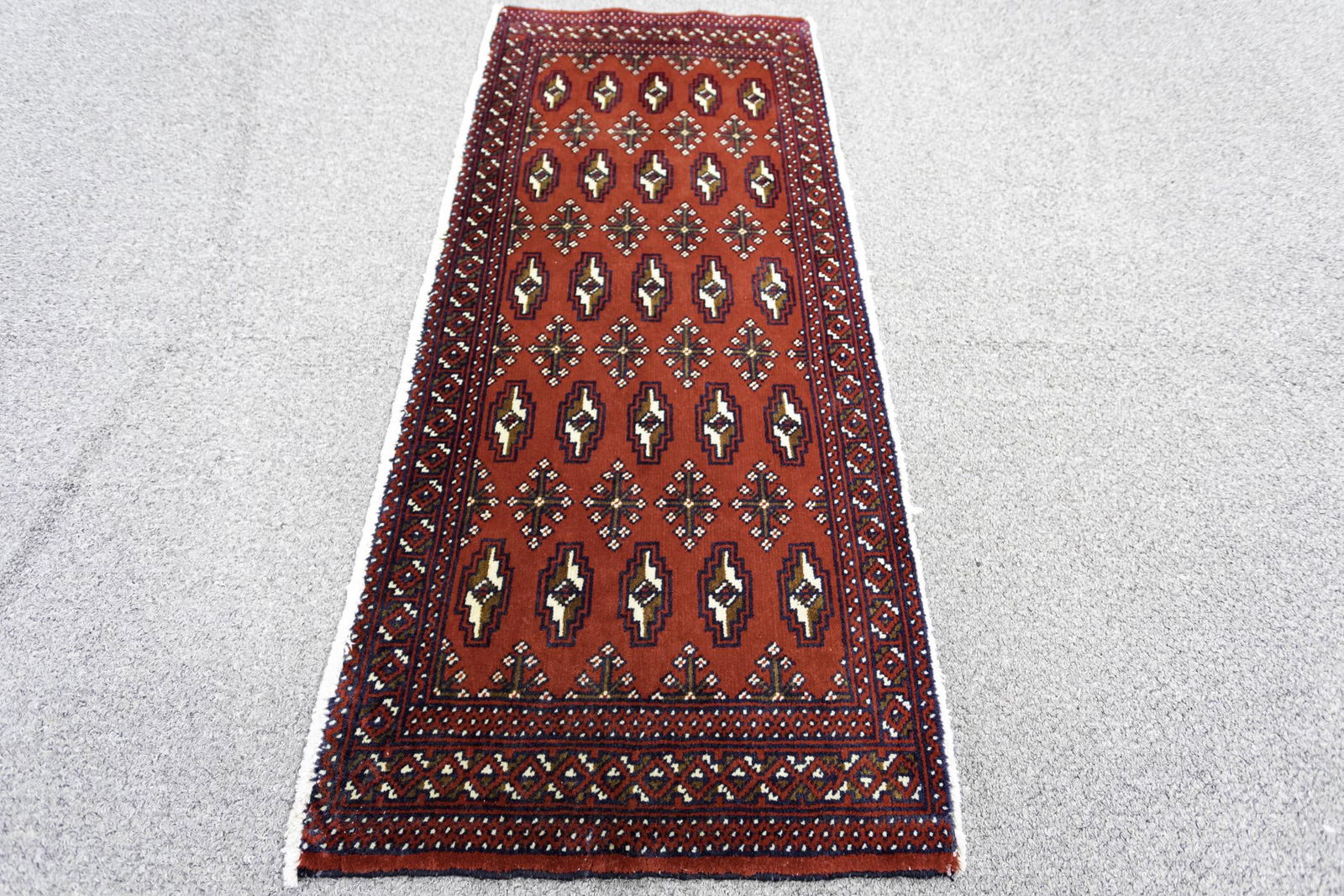 Handmade Persian Turkman Rug 2'1" x 4'3" (1 of 5)