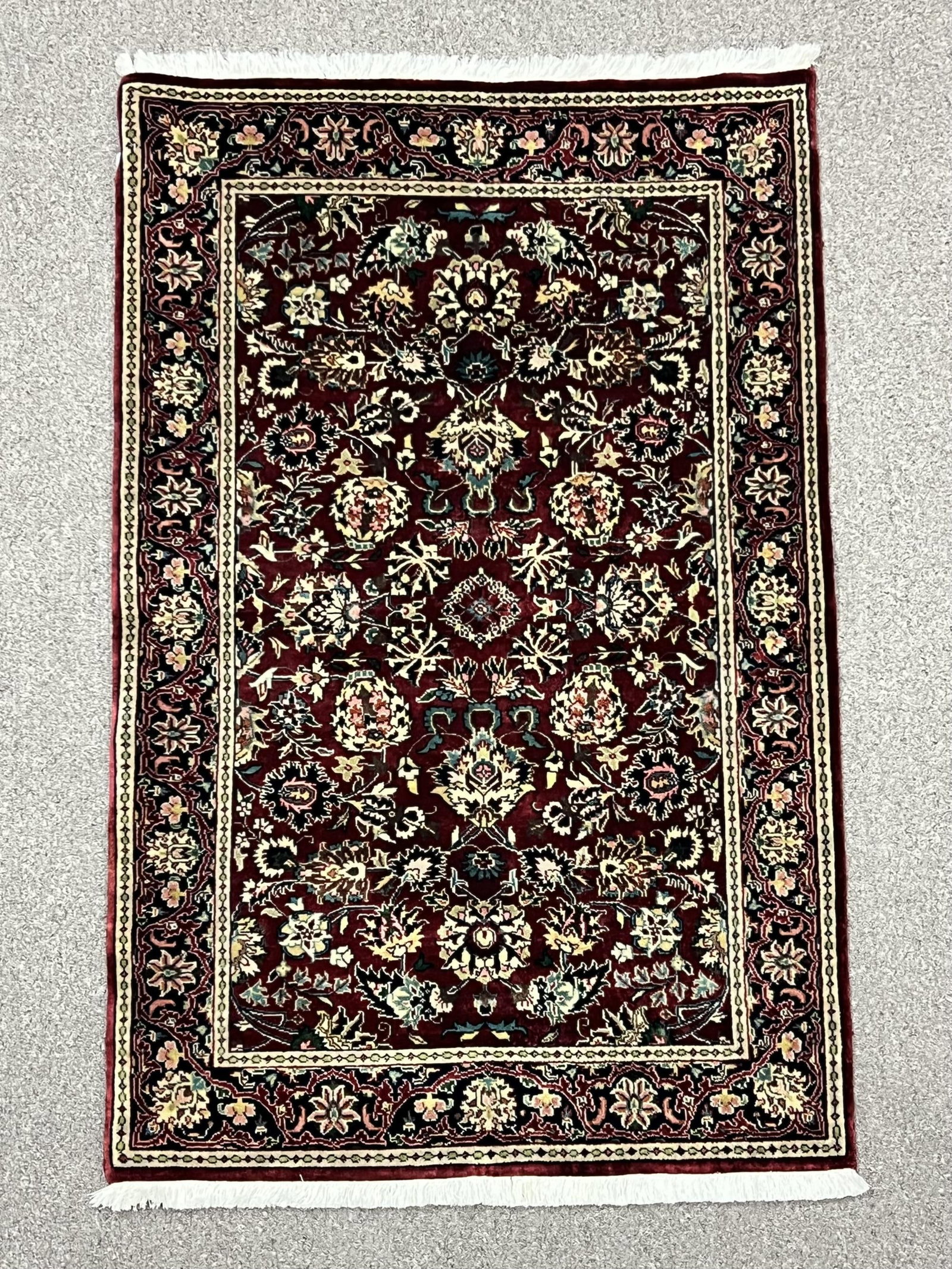 Handmade Mashhad Design Rug 3'1" x 4'1" (1 of 6)