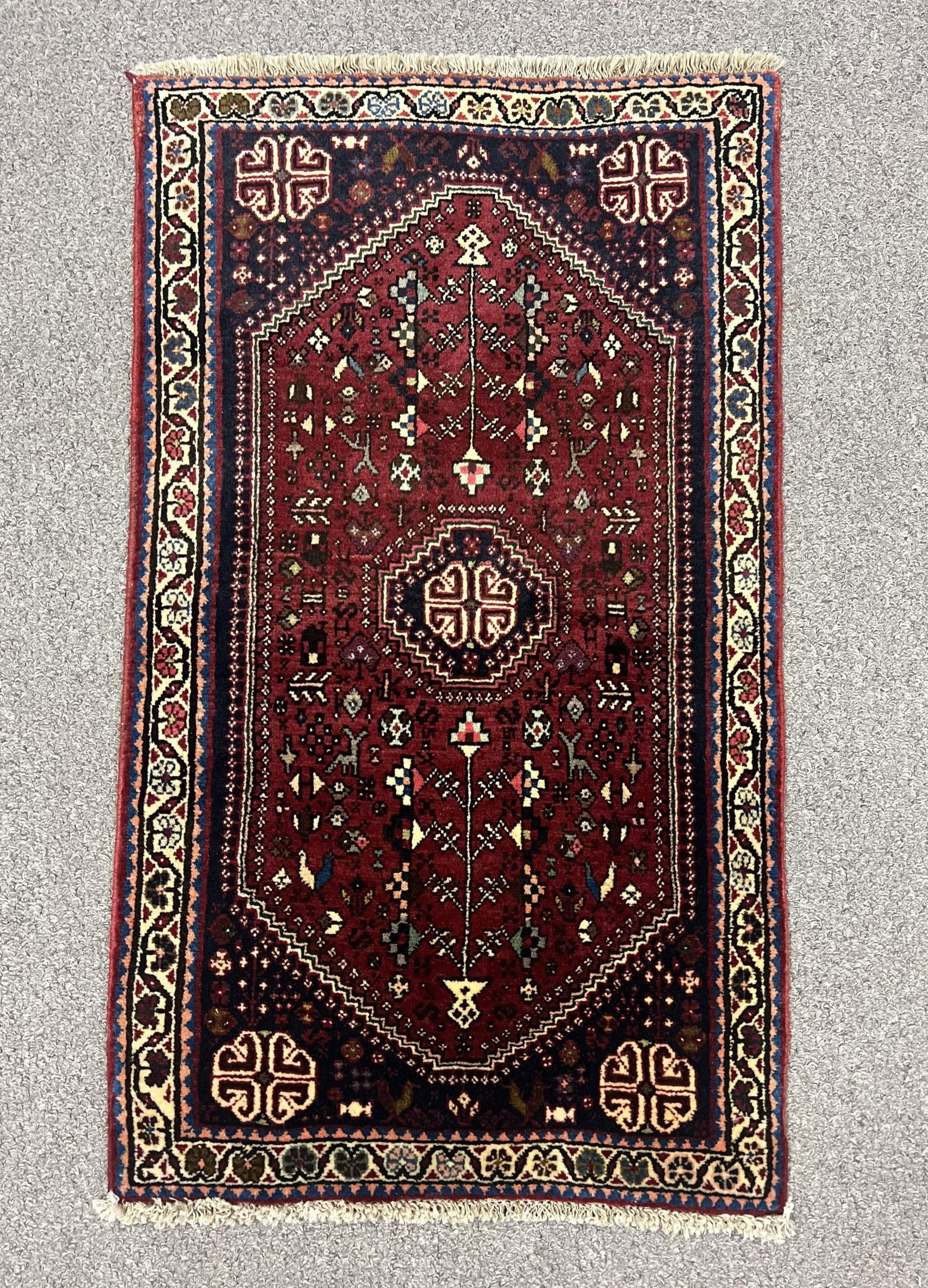 Hand Woven Persian Joshegan 2'0" x 3'5" (1 of 6)