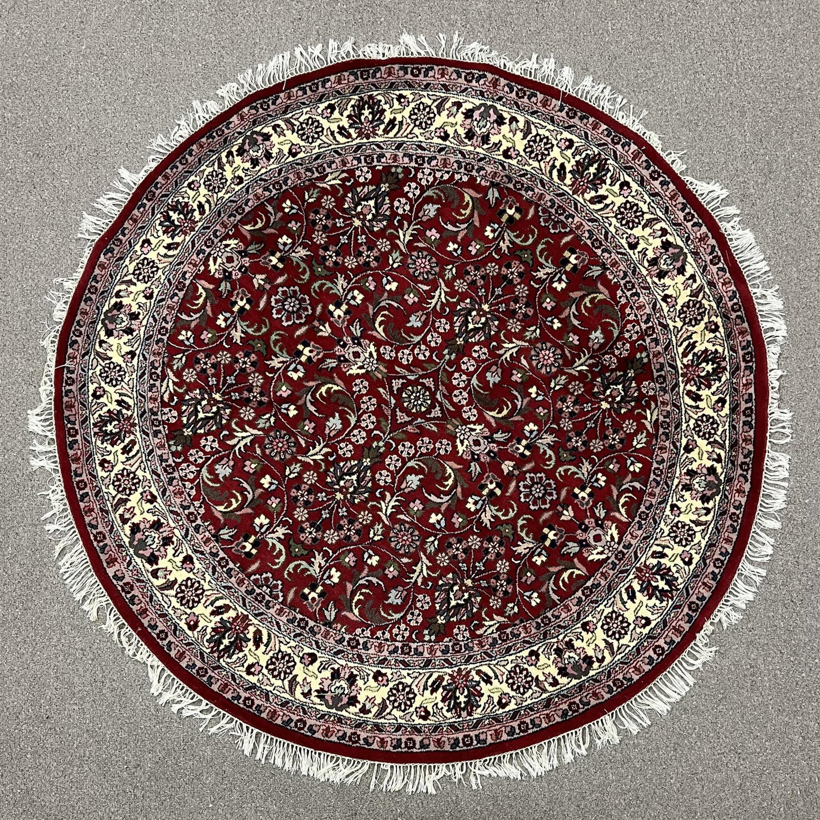 Handmade Round Rug 6'6" x 6'6" (1 of 6)