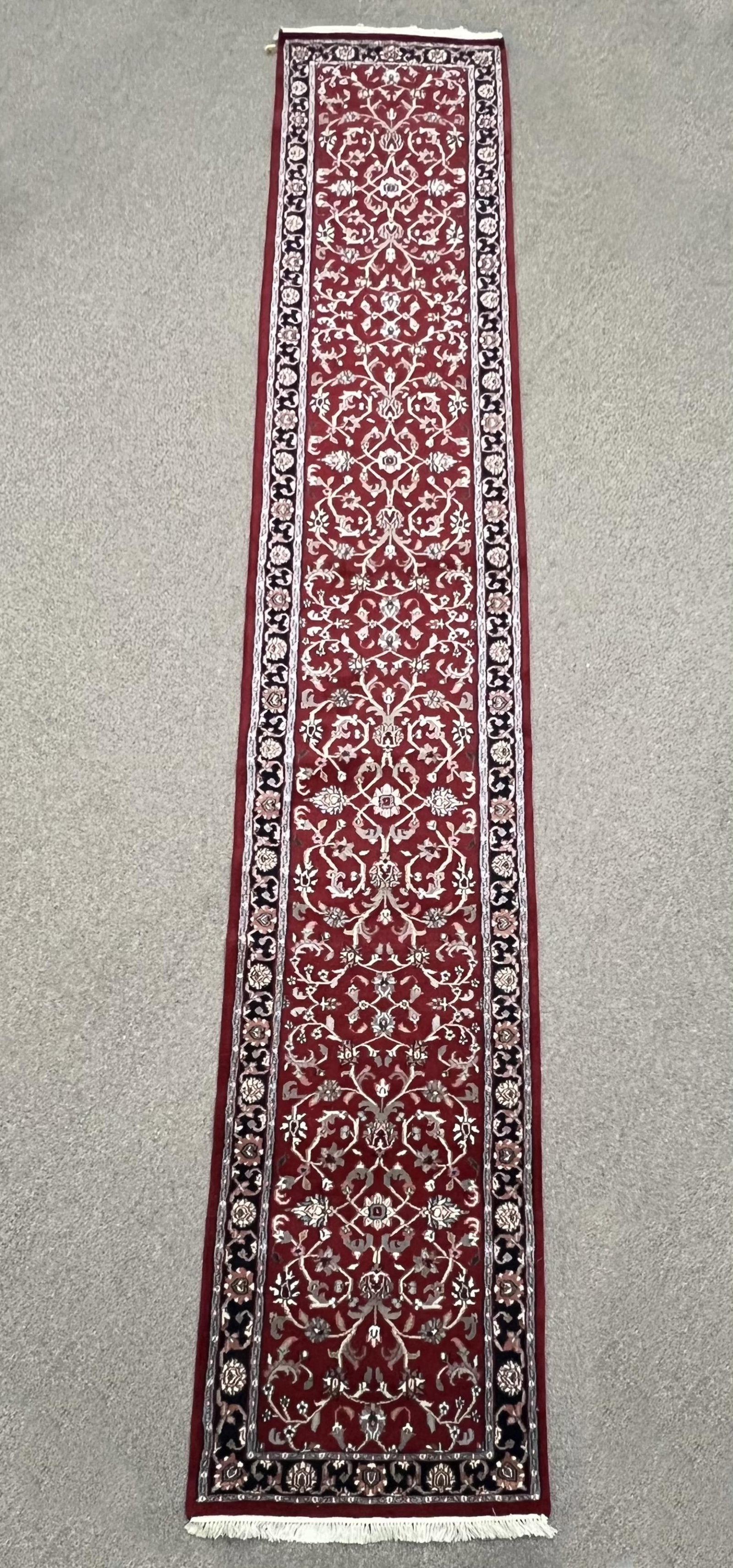 Handmade Runner Rug 2'8" x 16'2" (1 of 6)