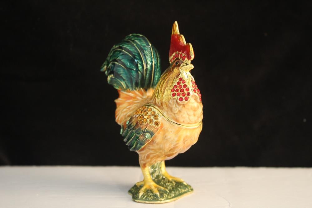 Enamel Rooster - 2
