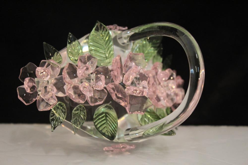 Flower Basket Crystal - 5
