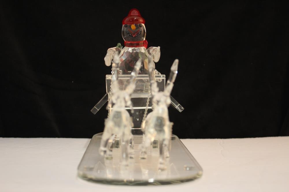 Snowman With Reindeer - 2