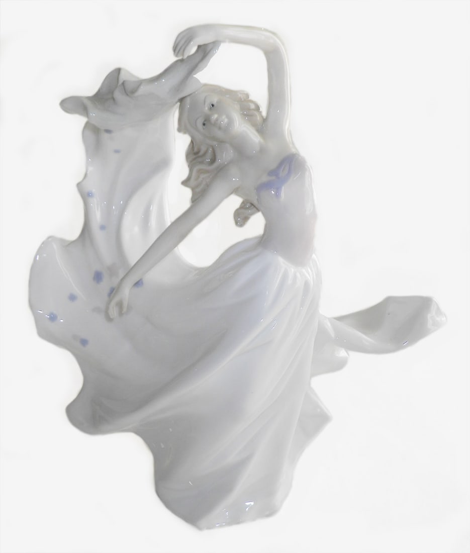 Endless Grace Porcelain Figurine: Endless Grace 14" Porcelain Figurine. Dimensions: 12x4.5x14"