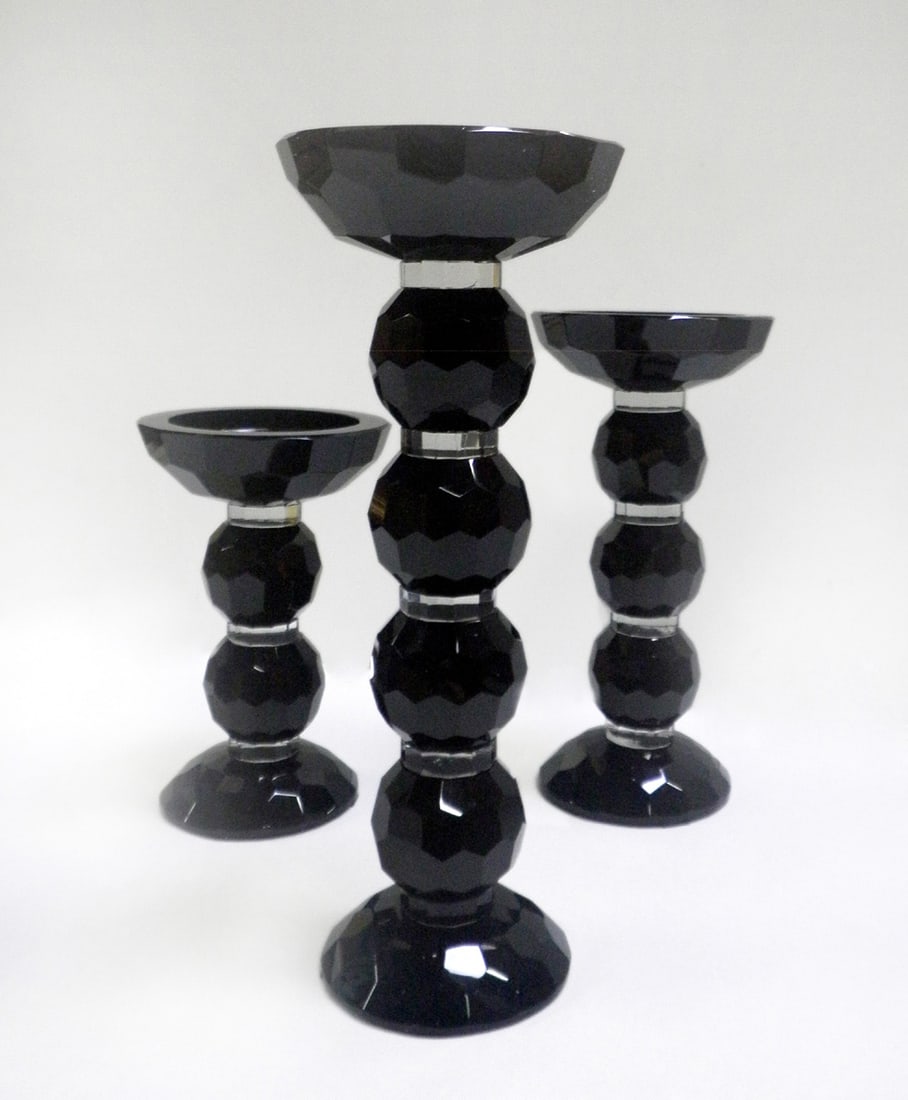Black Candleholder - 2