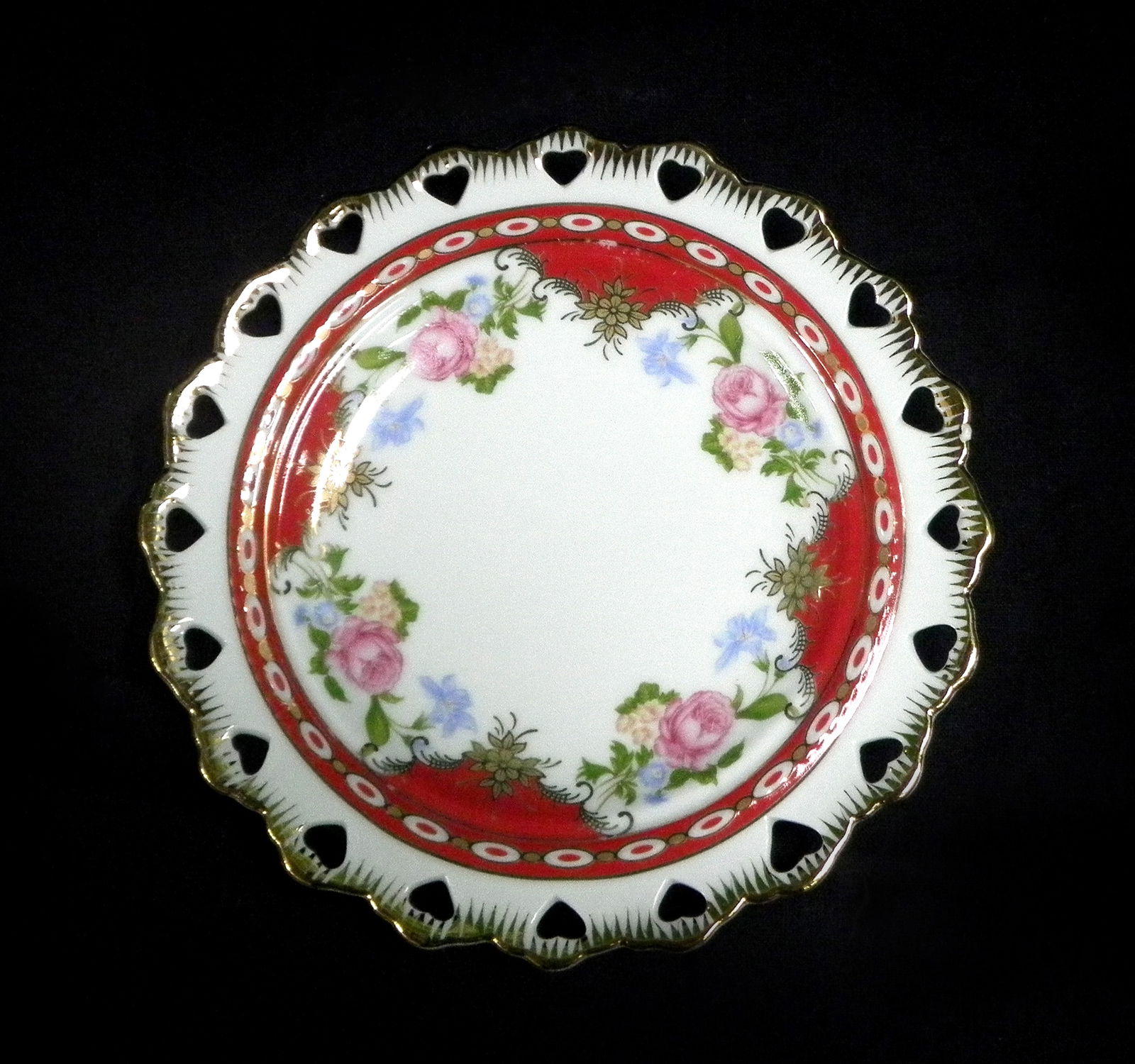 Porcelain Versailles Ruby Tea For One - 4