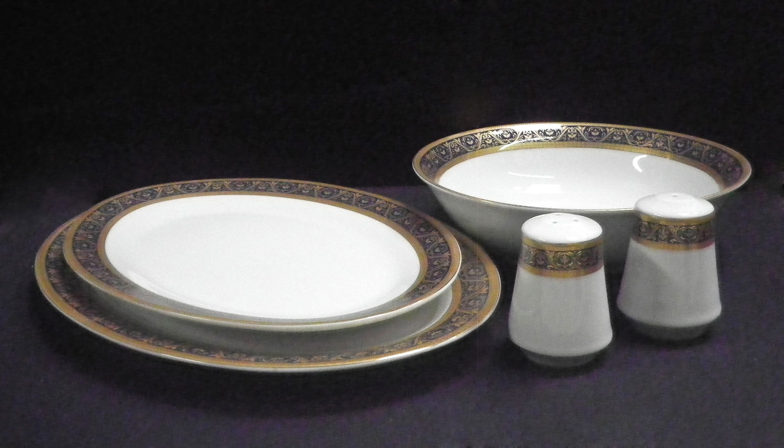 Blue 5 Pieces Serving Set - 2