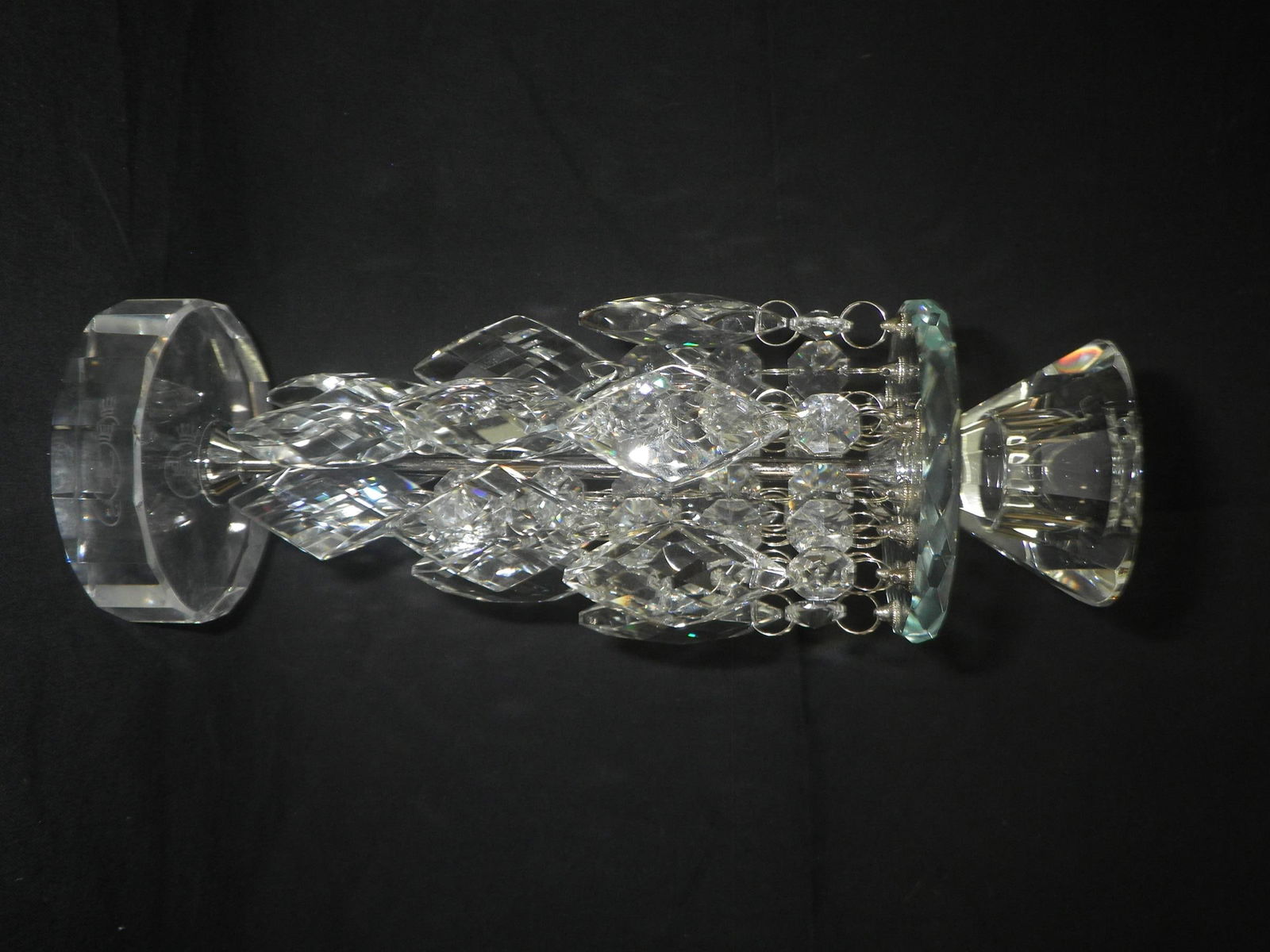 Pair Waterfall Candleholder - 13