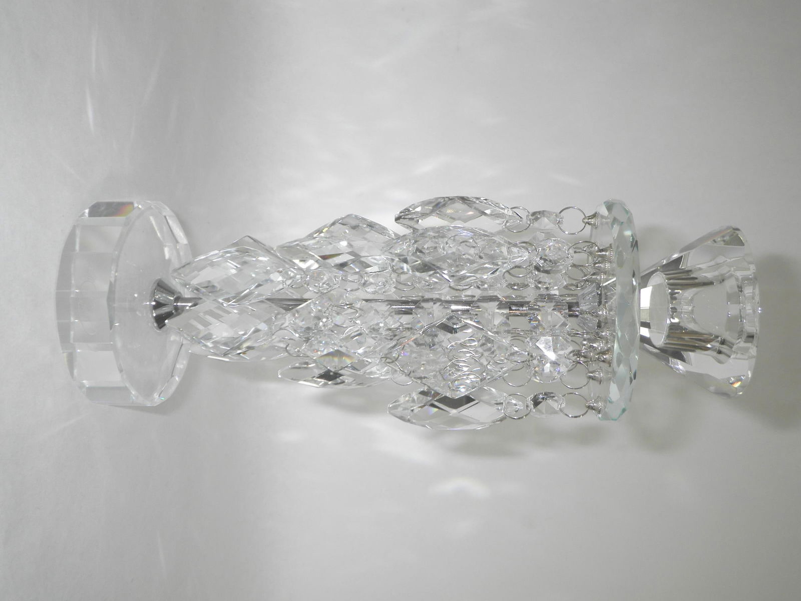 Pair Waterfall Candleholder - 8