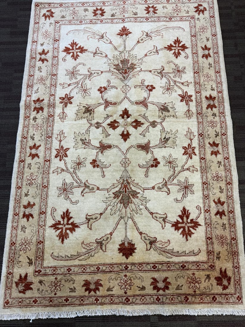 Handmade Peshawar Rug 3' x 4' (1 of 3)