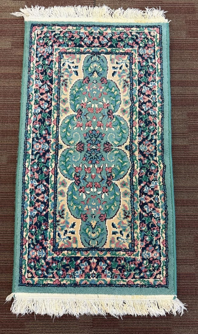 Handmade Indian Rug 1'10" x 3'4" (1 of 4)