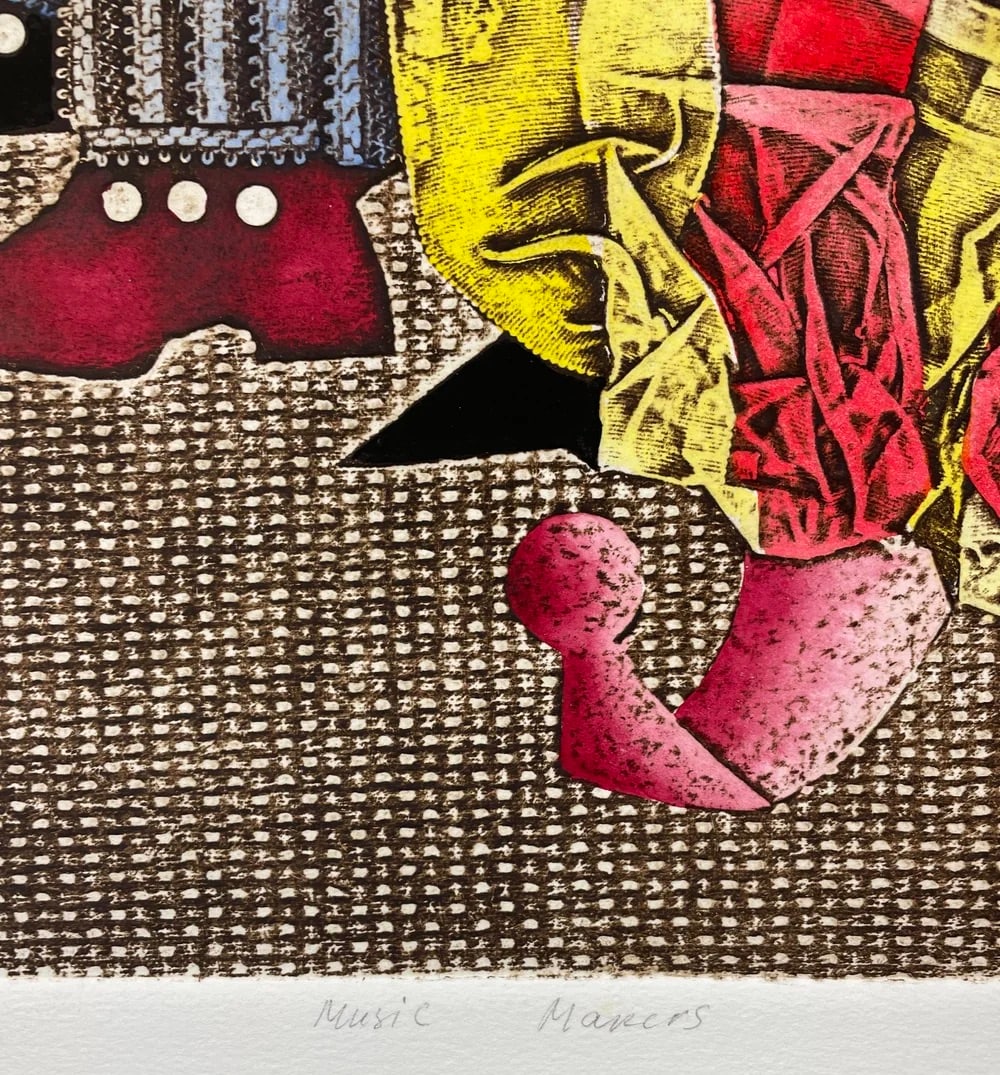 Igor Kononov - Music Makers, Collagraph - 8