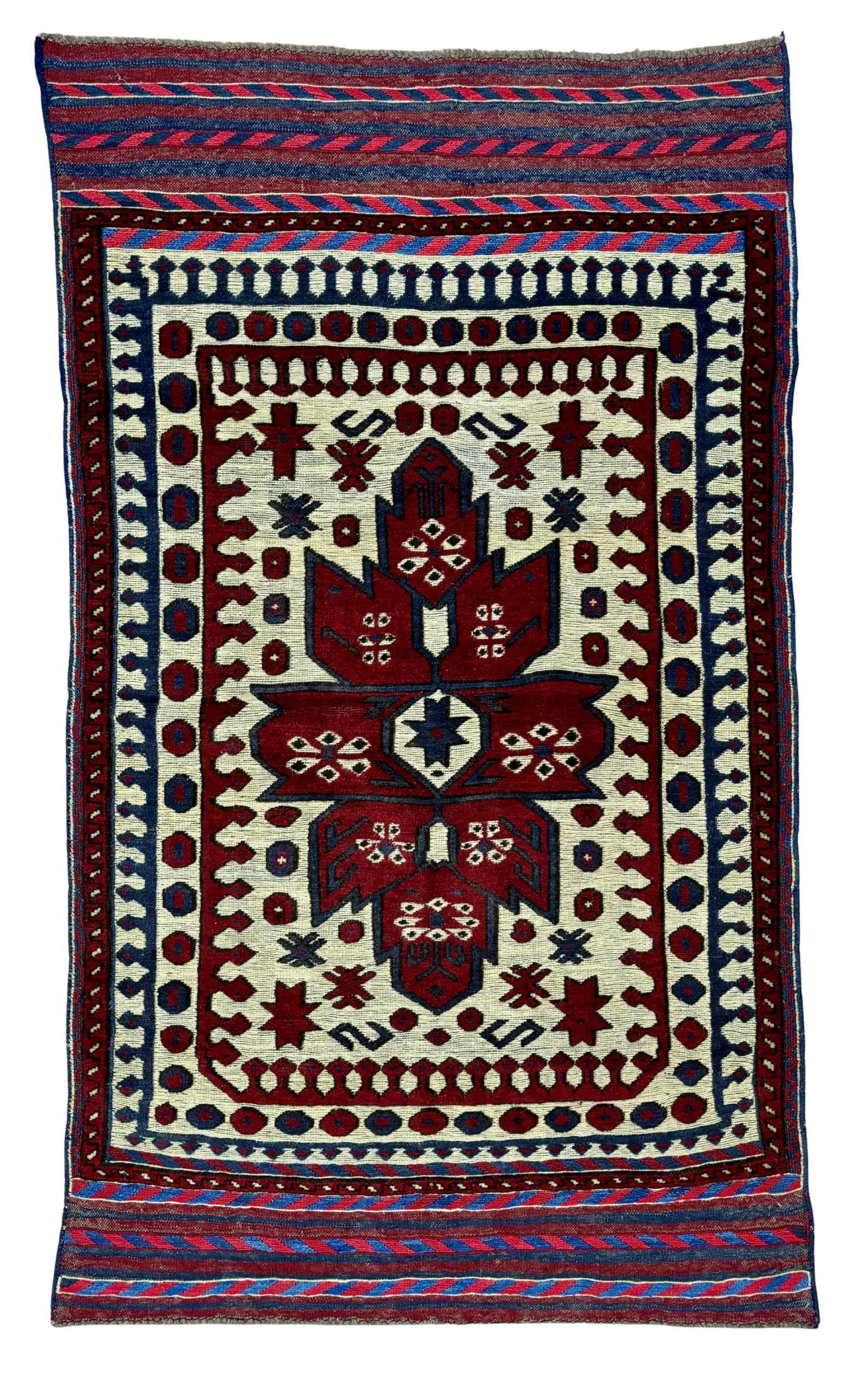 Vintage Beluch Wool Rug 3'7" x 6'3" (1 of 3)