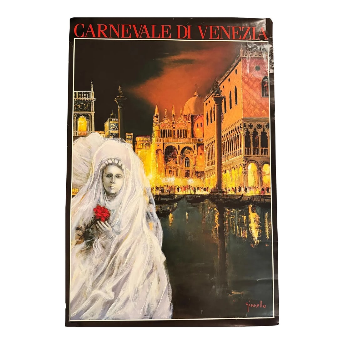 1980s Carnevale Di Venezia (Venice Carnival), Poster (1 of 4)