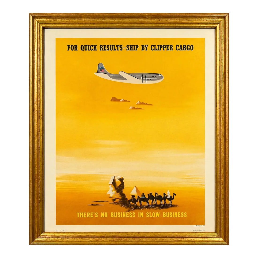 Pan American Airways - Ship by Clipper Cargo, Vintage Advertising Poster (1 of 7)