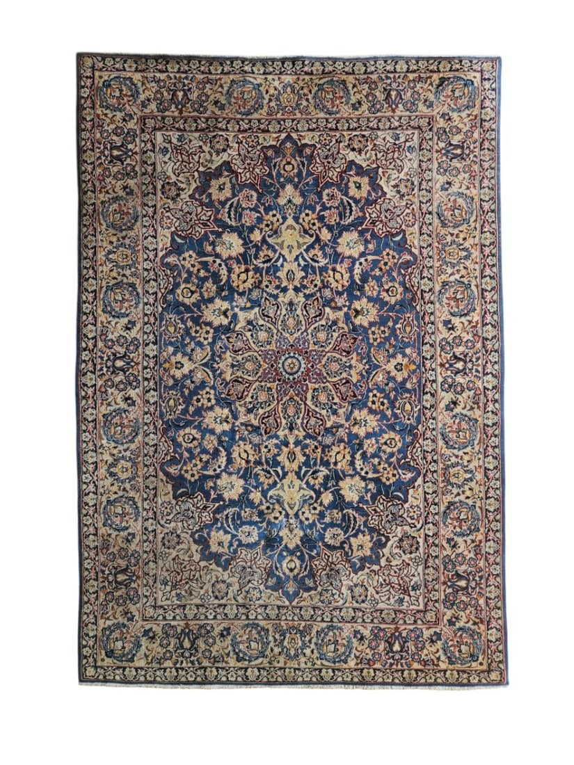Vintage Nain Persian Rug 4'10" x 7'5" (1 of 6)