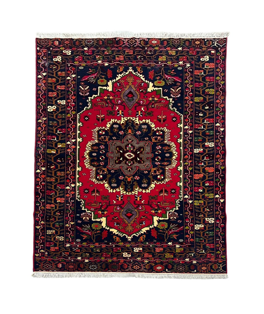 Afghan Balouch Wool Rug 4'4" x 6'1" (1 of 6)