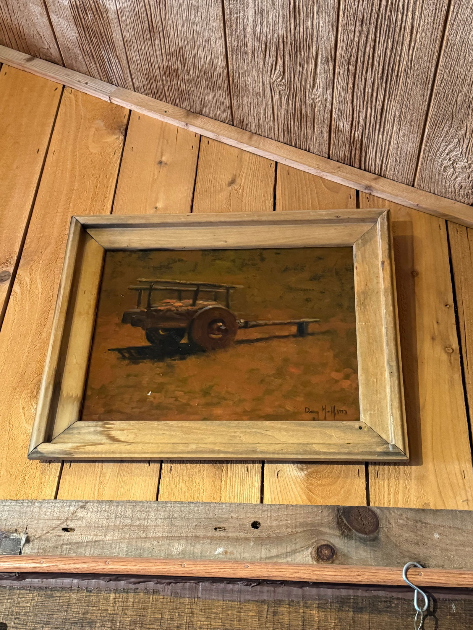 Wooden Cart: Doug Hall 1997 Original