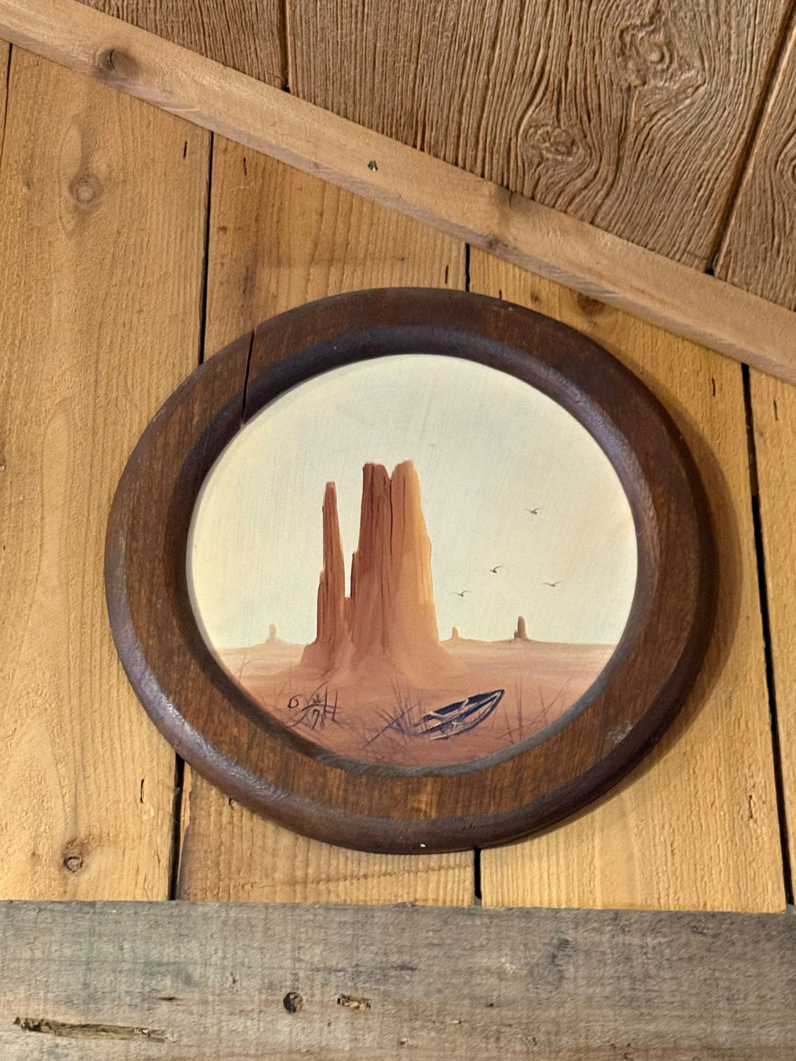 Desert Scene: Doug Hall 1978 Original