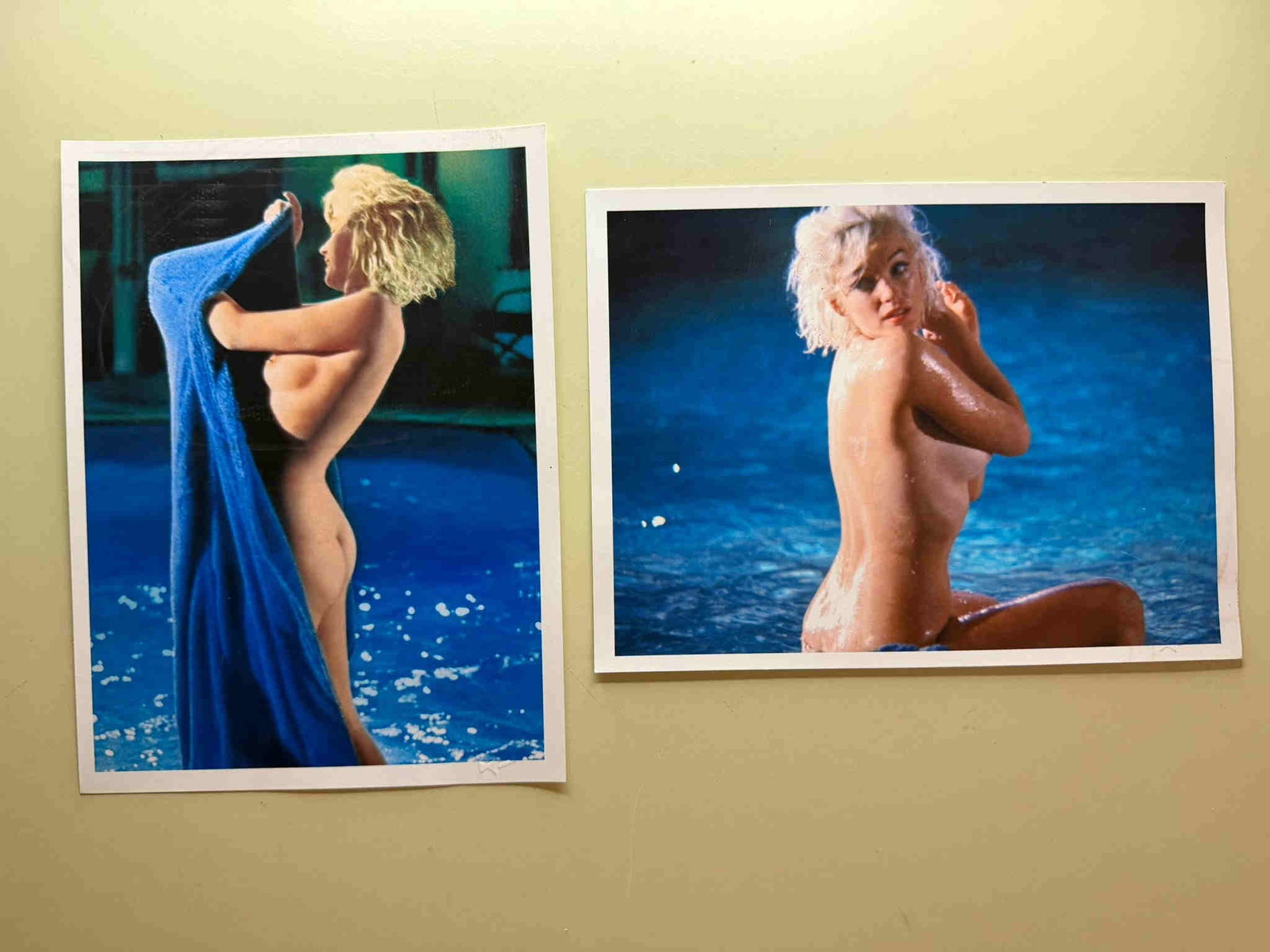 Couple of Official Playboy - Marilyn Monroe - Silk prints: Medium: Color photograph————————————Paper: Silk photographic paper————————————Dimensions: Not documented————————————Signature: N