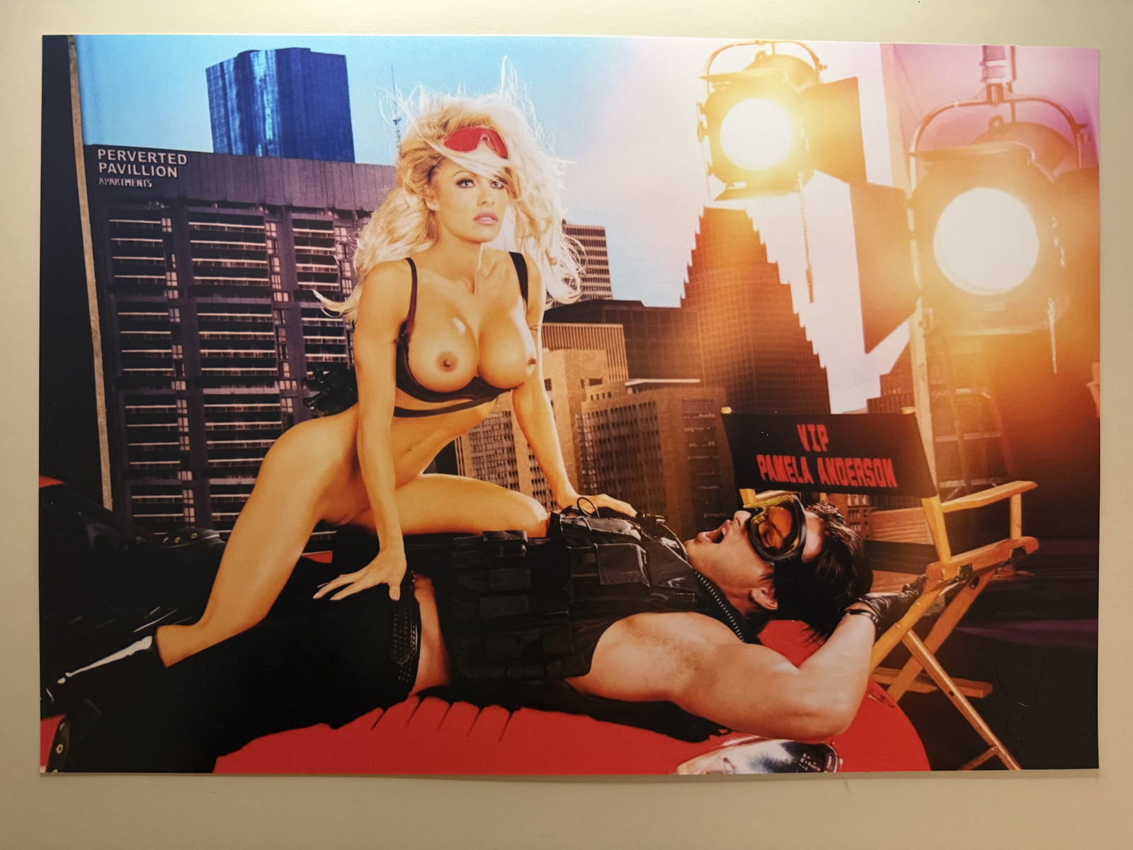 Playboy Official COA – Pamela Anderson – David LaChapelle – The Adventures of Pam 2001 – (1 of 4)