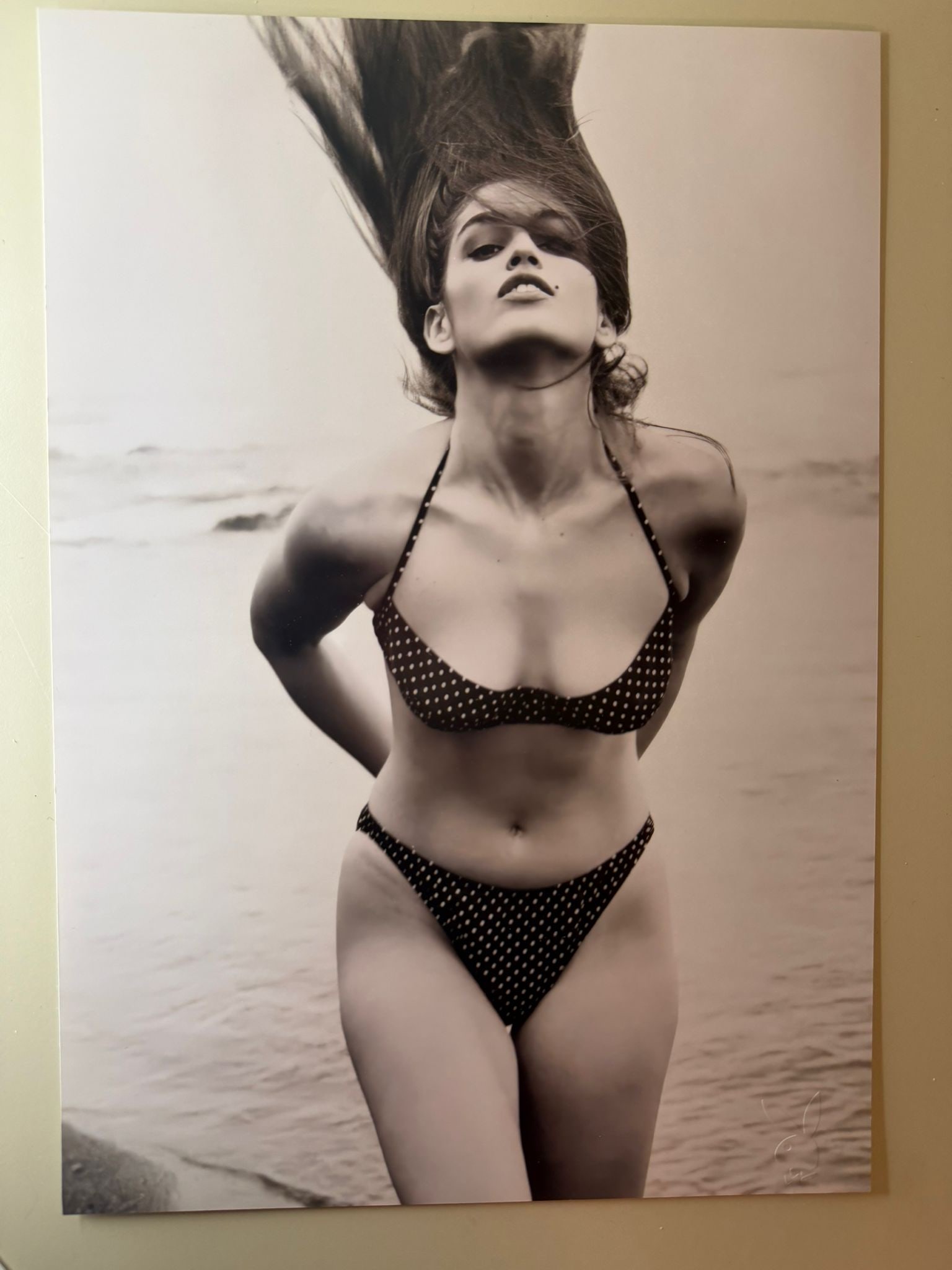 HERB RITTS Cindy Crawford PLAYBOY Official Limited Edition 7/30 Photograph COA Immaculate: Original limited edition photograph by legendary fashion photographer Herb Ritts, featuring iconic supermodel Cindy Crawford.This print was mastered from the original negative or digital image and off