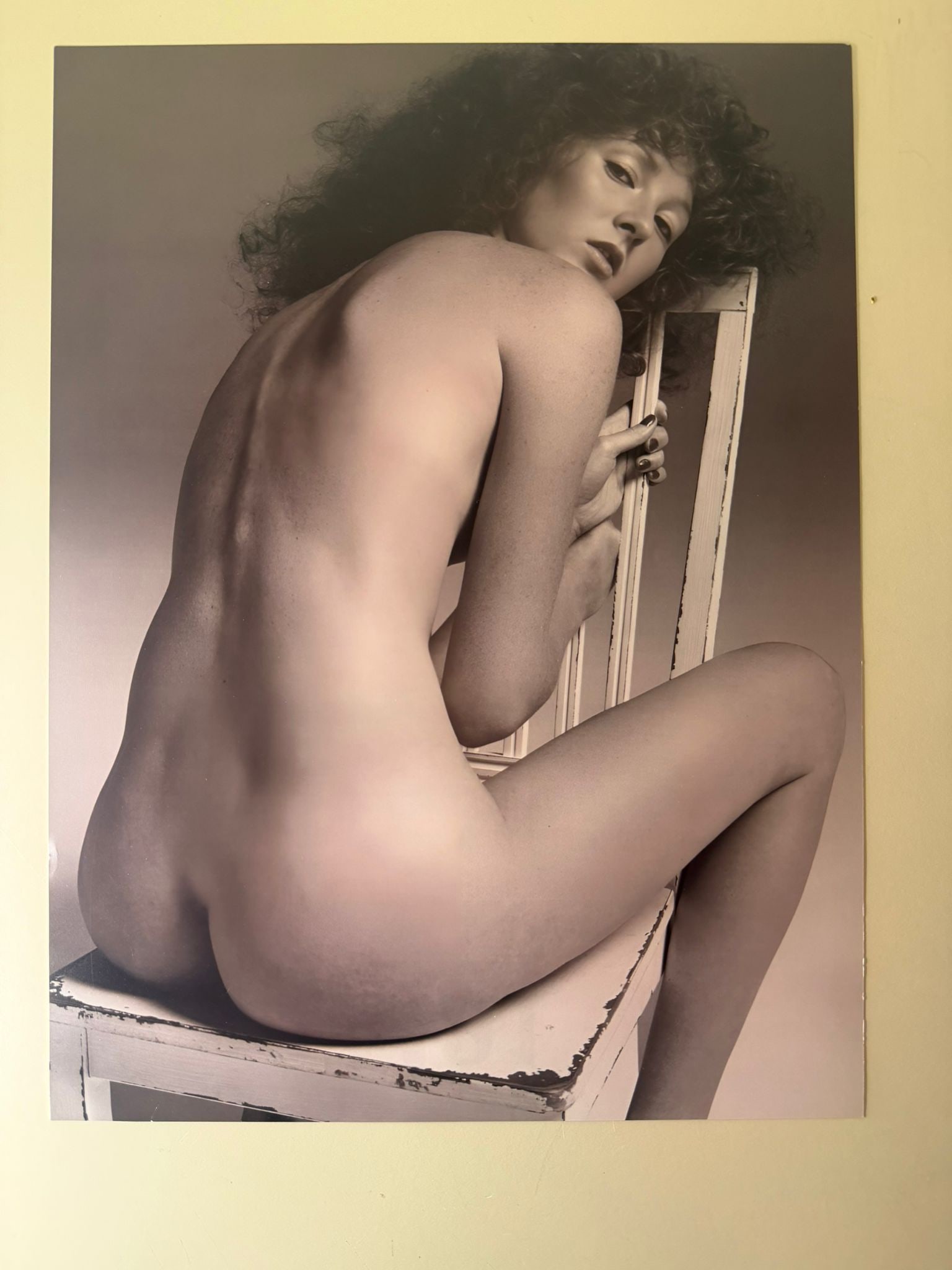 Inez van Lamsweerde & Vinoodh Matadin – M. Rizer, Signed Limited Edition C-Print: A rare signed limited-edition Fujifilm C-Print by the internationally acclaimed photographic duo Inez van Lamsweerde & Vinoodh Matadin, among the most influential fashion and portrait photographers of
