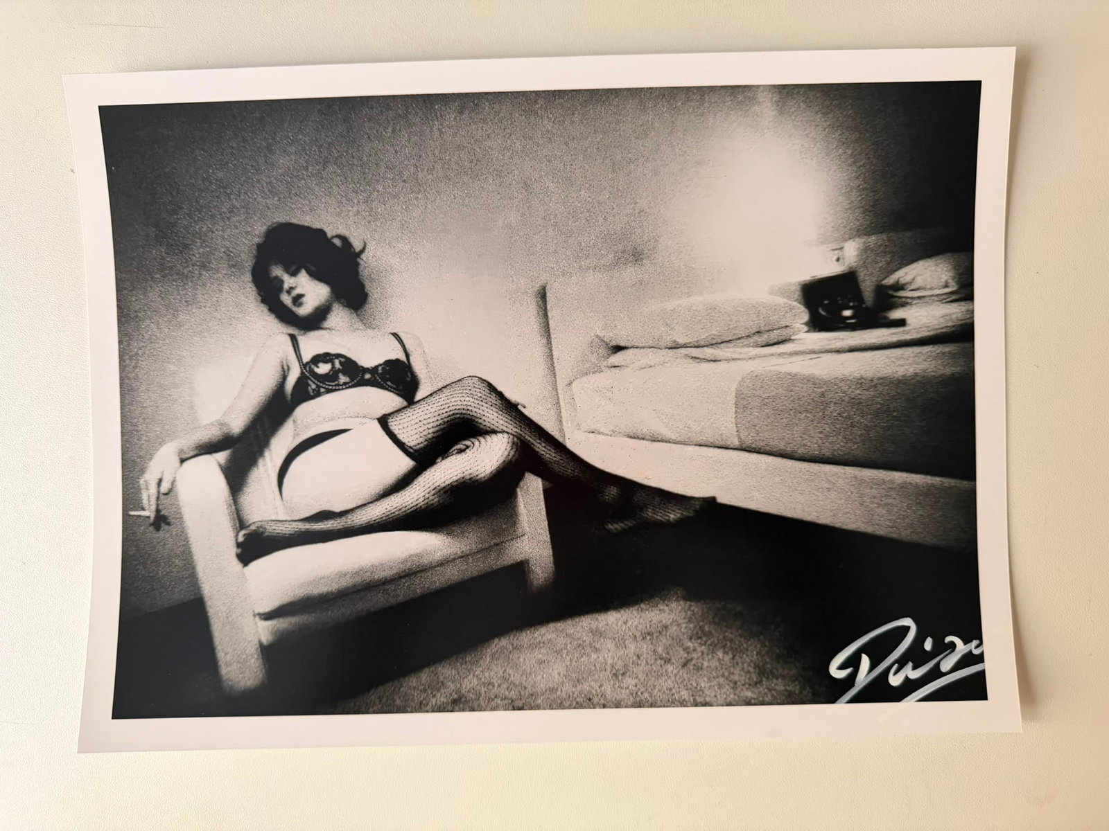 Daido Moriyama – Hotel / Room Noir (Tokyo Series) | Original Fine Art Print – Hand-Signed in: Daido Moriyama (born 1938)Title: Hotel Room / Nocturnal Vignette (Provoke Era Style)Medium: Fine Art Silver Halide Photographic Print on Archival PaperDimensions: 33 x 21 cm (approx. 13 x 8.3 inches)S
