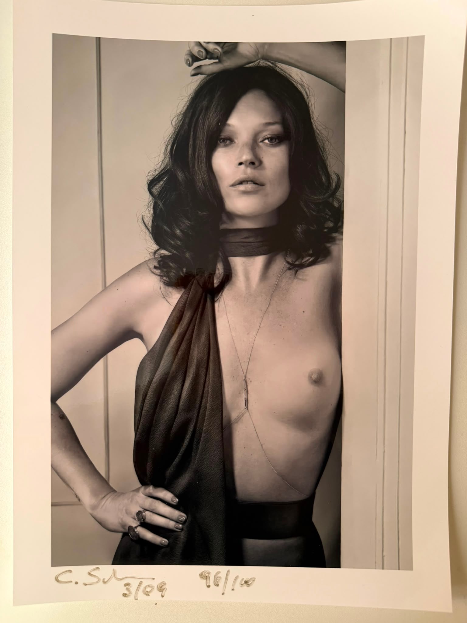Collier Schorr – Kate Moss for AnOther Magazine, Autumn/Winter 2014 | Signed Silver Gelatin: An original silver gelatin photograph by acclaimed American artist and photographer Collier Schorr, portraying Kate Moss for the Autumn/Winter 2014 issue of AnOther Magazine.Created for one of the mag