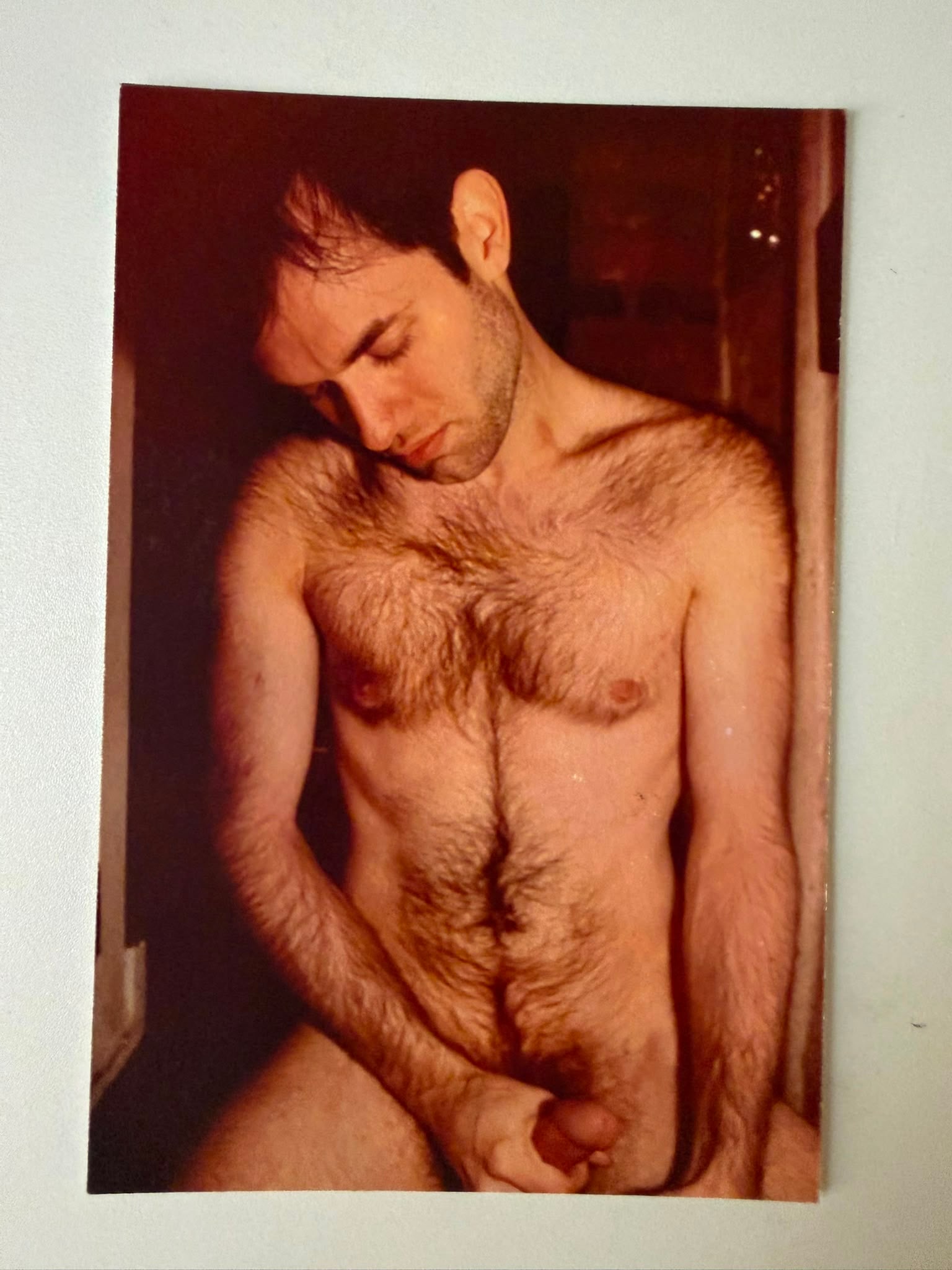 Nan Goldin – Bobby Masturbating, New York City, 1980 | Signed Photograph: An original signed photograph by Nan Goldin (American, b. 1953), one of the most influential photographers of the late twentieth century. Bobby Masturbating, New York City (1980) belongs to Goldin's c