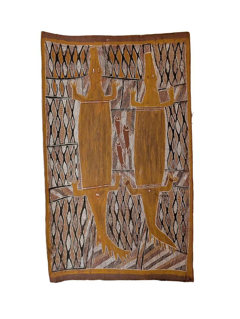 Munggarawuy Yunupingu, Yirritja Designs Associated with Baru, 1965 (1 of 1)