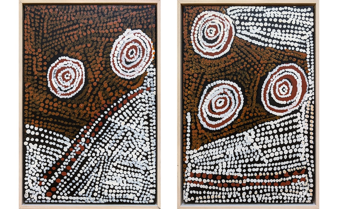 Bill Tjapaltjarri Whiskey, Rockholes near the Olgas, 2008 (1 of 1)